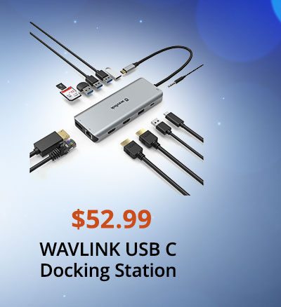 WAVLINK USB C Docking Station