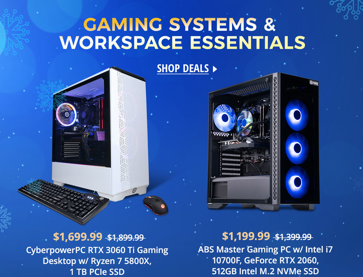 Gaming Systems & Workspace Essentials