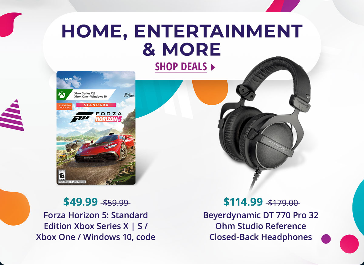 HOME, ENTERTAINMENT & MORE