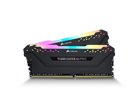 CORSAIR Vengeance RGB Pro 32GB (2 x 16GB) 288-Pin DDR4 SDRAM DDR4 3200 (PC4 25600) Intel XMP 2.0 Desktop Memory Model CMW32GX4M2E3200C16