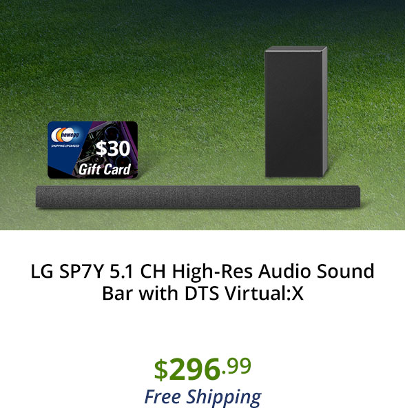 LG SP7Y 5.1 CH High-Res Audio Sound Bar with DTS Virtual:X