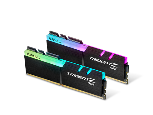 G.SKILL Trident Z RGB (For AMD) 16GB (2 x 8GB) 288-Pin DDR4 SDRAM DDR4 3600 (PC4 28800) Intel XMP 2.0 Desktop Memory Model F4-3600C18D-16GTZRX