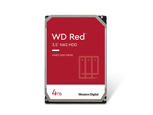 WD Red 4TB NAS Internal Hard Drive - 5400 RPM Class, SATA 6Gb/s, SMR, 256MB Cache, 3.5" - WD40EFAX
