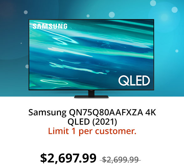 Samsung QN75Q80AAFXZA 4K QLED (2021)