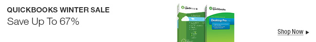 QUICKBOOKS WINTER SALE