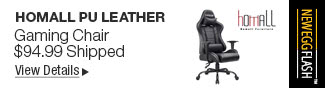 Newegg Flash - Homall PU Leather Gaming Chair