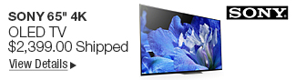 Newegg Flash - Sony 65"4K OLED TV $2,399.00 Shipped