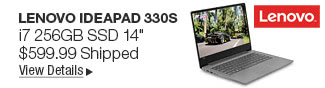 Newegg Flash - Lenovo IdeaPad 330S i7 256GB SSD 14"