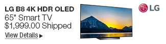 Newegg Flash – LG B8 4k HRD OLED 65" Smart TV