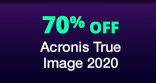 70% Off Acronis True Image 2020