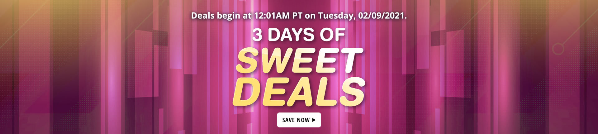 3 Days of Sweet Deals