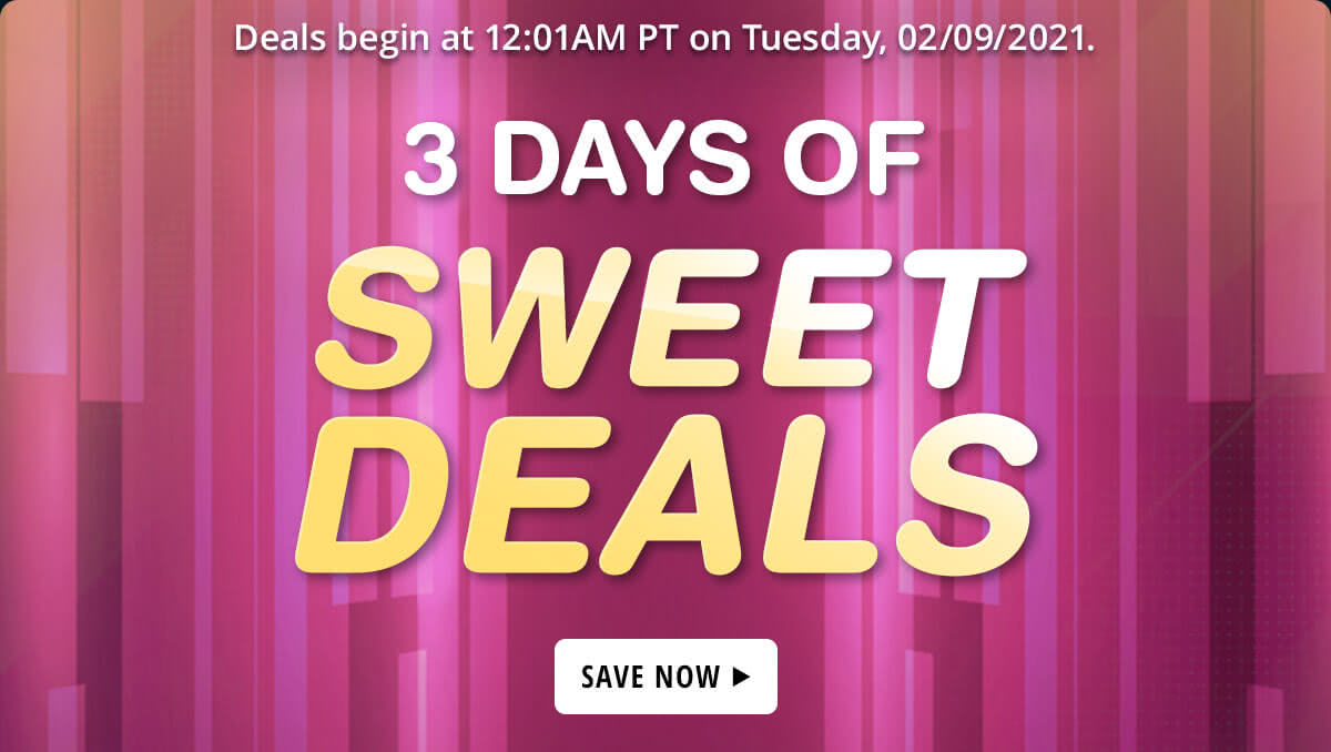 3 Days of Sweet Deals