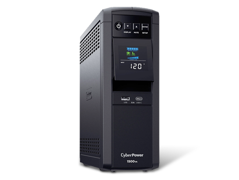 CyberPower CP1500PFCLCD PFC Sinewave UPS Systems w/ USB Charging Ports