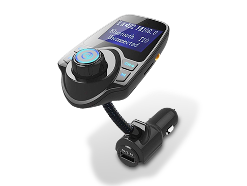 Car Charger USB Car Cigarette Lighter Wireless In-Car Bluetooth FM Transmitter