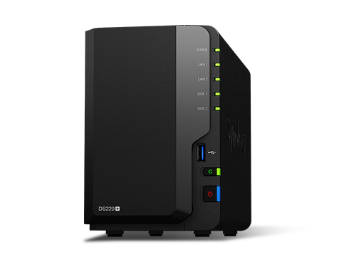 Synology 2 bay NAS DiskStation DS220+ (Diskless)