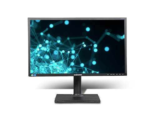 SAMSUNG S22E450D 22" (21.5" Viewable) FHD 1920 x 1080 VGA DVI DisplayPort Flicker-Free Eye Saver Technology Backlit LED Monitor
