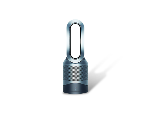 Refurbished: Dyson HP01 Pure Hot + Cool Desk Purifier, Heater & Fan