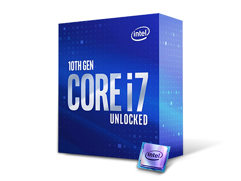 Intel Core i7-10700K Comet Lake 8-Core 3.8 GHz LGA 1200 125W Desktop Processor w/ Intel UHD Graphics 630