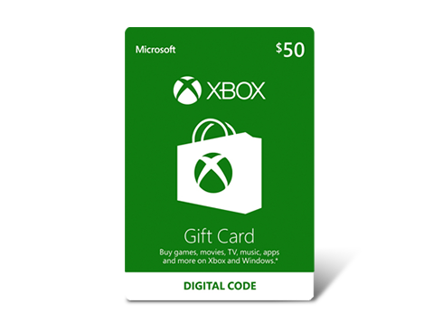 Xbox Gift Card $50 US (Email Delivery)