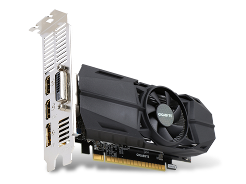 GIGABYTE GeForce GTX 1050 Ti OC Low Profile 4GB Video Card