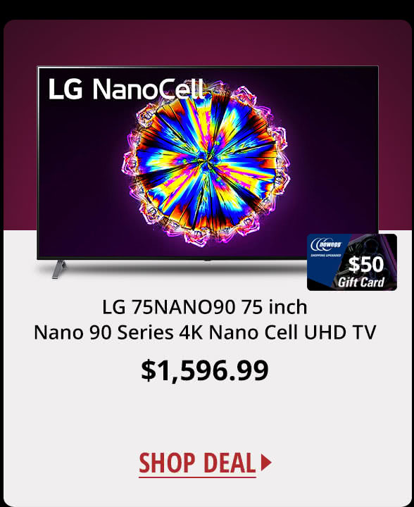 LG 75NANO90 75 inch Nano 90 Series 4K NanoCell UHD TV