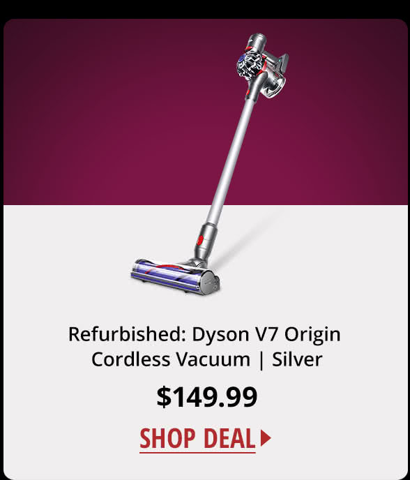 Refurbished: Dyson V7 Origin Cordless Vacuum | Silver