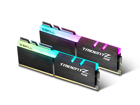 G.SKILL TridentZ RGB Series 16GB (2 x 8GB) 288-Pin DDR4 SDRAM DDR4 3200 (PC4 25600) Intel XMP 2.0 Desktop Memory Model F4-3200C16D-16GTZR