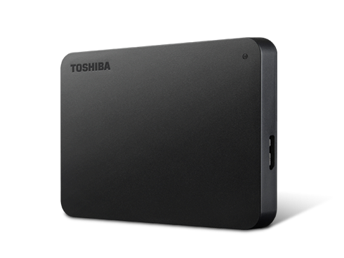 Toshiba Canvio Basics 2TB Portable External Hard Drive USB 3.0 Black - HDTB420XK3AA
