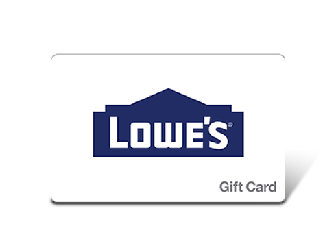 Lowe's $100 Gift Card - Digital Delivery