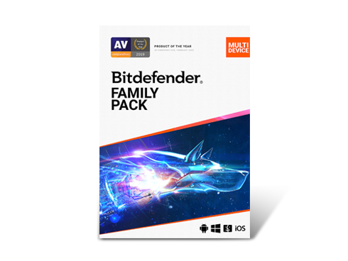 Bitdefender Family Pack 2021 - 2 Year / 15 Devices - Download