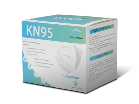 Blue Arrow KN95 Protective Mask, 30 pcs per Box