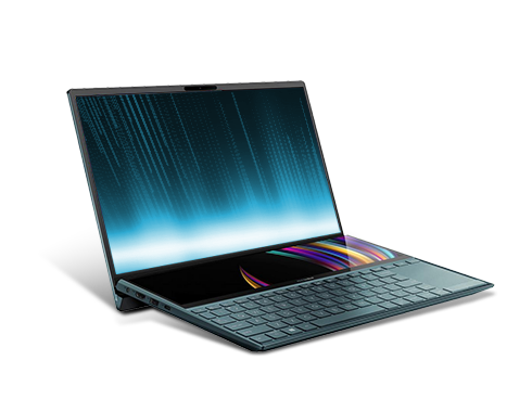 ASUS ZenBook Duo 14" FHD Intel i7-10510U, 8GB RAM, 512GB PCIe SSD, Innovative ScreenPad Plus