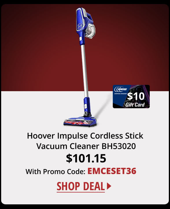 Hoover Impulse Cordless Stick Vacuum Cleaner BH53020