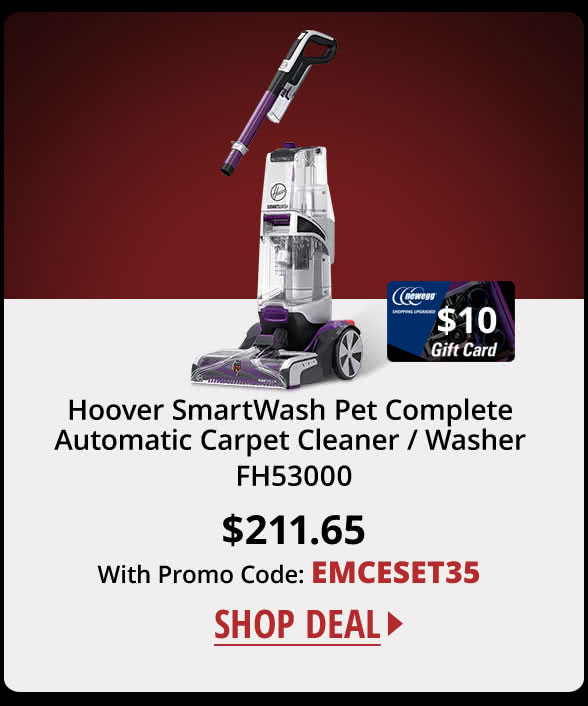 Hoover SmartWash Pet Complete Automatic Carpet Cleaner / Washer FH53000