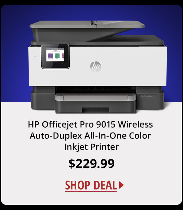 HP Officejet Pro 9015 Wireless Auto-Duplex All-In-One Color Inkjet Printer