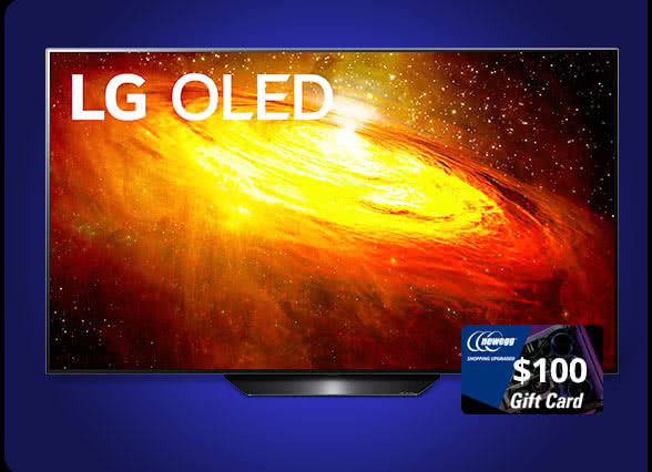 LG BX Series 65" 4K UHD Smart OLED TV with AI ThinQ OLED65BXPUA (2020)