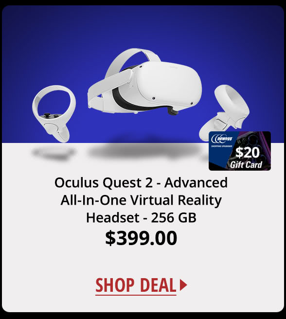 Oculus Quest 2 - Advanced All-In-One Virtual Reality Headset - 256 GB