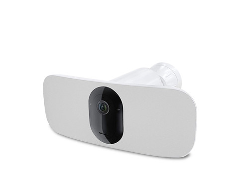Arlo Pro 3 Floodlight Camera, Wire-Free Security Camera, 2K Video with HDR,  Indoor/Outdoor Security Cameras, Color Night Vision, Spotlight, 160° View, 2-Way Audio, Built-in Siren