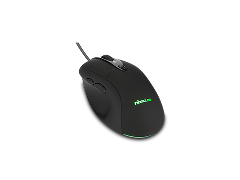 Nixeus REVEL FIT Gaming Mouse with PMW3360 Gaming Grade Sensor (Rubberized Black)