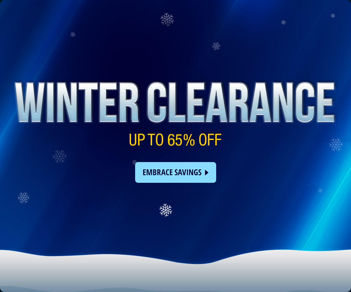 Ends Today! Winter Clearance Sale