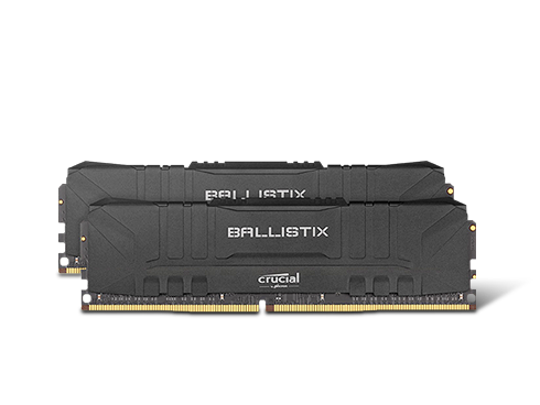 Crucial Ballistix 3600 MHz DDR4 DRAM Desktop Gaming Memory Kit 16GB (2x 8GB) CL16 BL2K8G36C16U4B (BLACK)