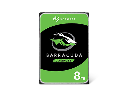Seagate BarraCuda ST8000DM004 8TB 5400 RPM 256MB Cache SATA 6.0Gb/s 3.5" Internal Hard Drive Bare Drive