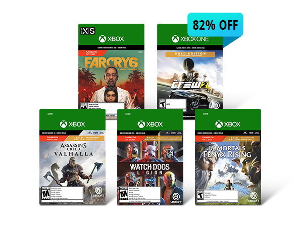 Up to 82% Off on Ubisoft Publisher Sale*