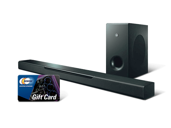 Up to $200 Promotional Gift Card w/ purchase on Select Yamaha Soundbars*