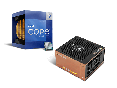 Intel Core i9-12900K Alder Lake Processor + ANTEC HCG1000 Extreme Power Supply