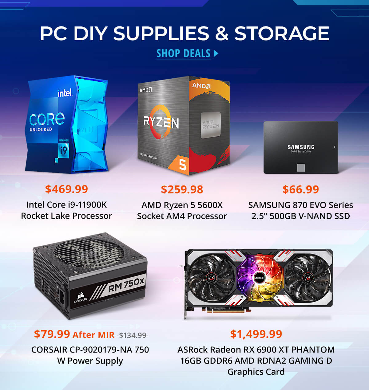 PC DIY Supplies & Storage