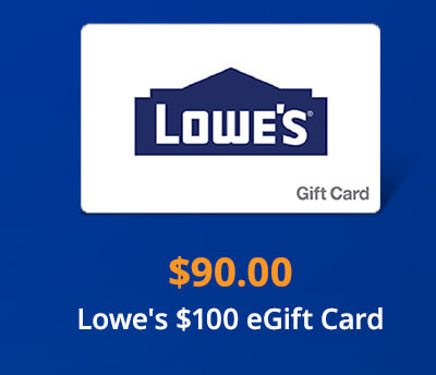 Lowe's $100 eGift Card