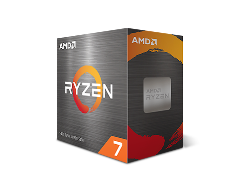 AMD Ryzen 7 5800X - Ryzen 7 5000 Series Vermeer (Zen 3) 8-Core 3.8 GHz Socket AM4 105W Desktop Processor - 100-100000063WOF