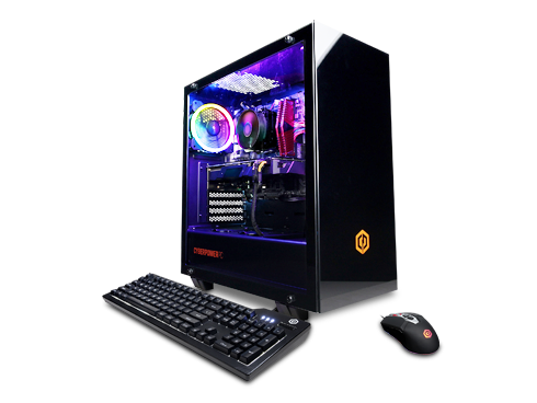 CyberpowerPC Gaming Desktop Gamer Master GM60700 Ryzen 5 5000 Series 5600X (3.70GHz) 8GB DDR4 1 TB NVMe SSD NVIDIA GeForce RTX 3060 Windows 11 Home 64-bit