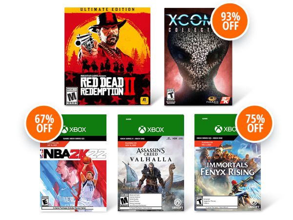 ULTIMATE GAME SALE UP TO 93% OFF SELECT DIGITAL GAMES*	